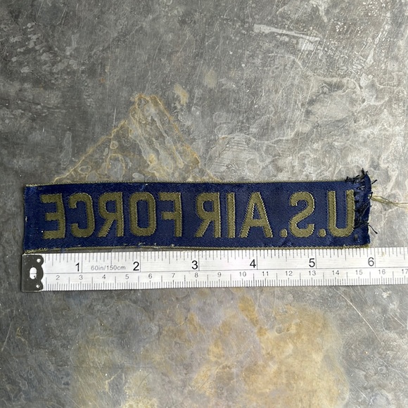 U.S. AIR FORCE ‘olive green’ Tape Patch - Picture 8 of 10